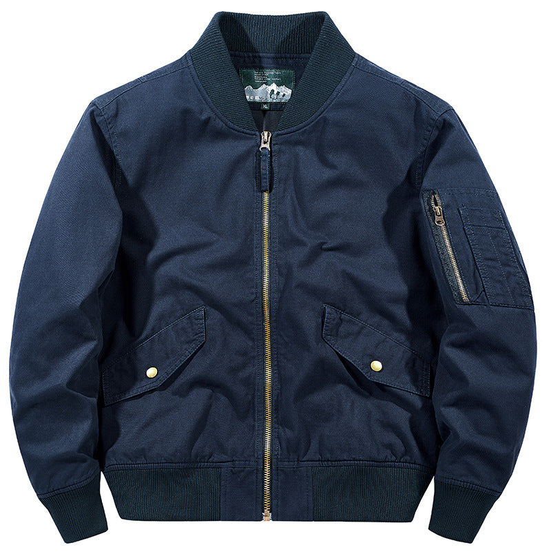 Herren Klassische Bomberjacke Echo Archiv