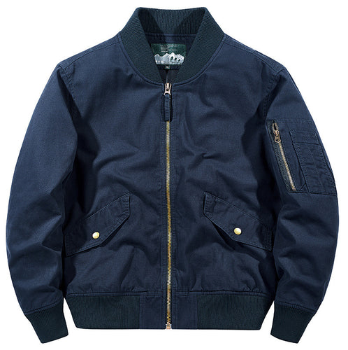 Herren Klassische Bomberjacke Echo Archiv