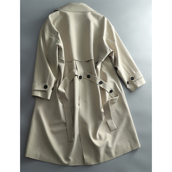 Damen Elegant geschnittener Trenchcoat Echoarchiv