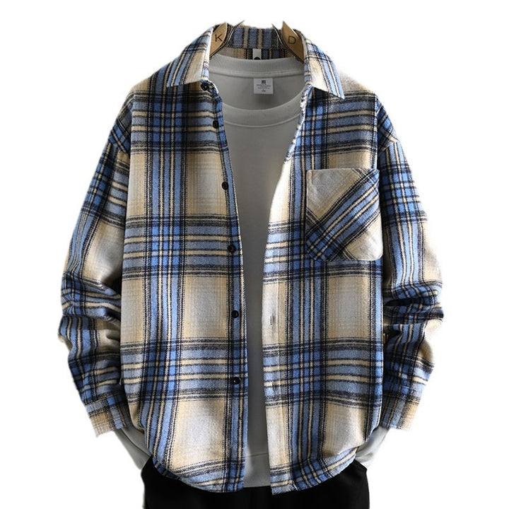 Herren Karierter Shirtjacke Echoarchiv