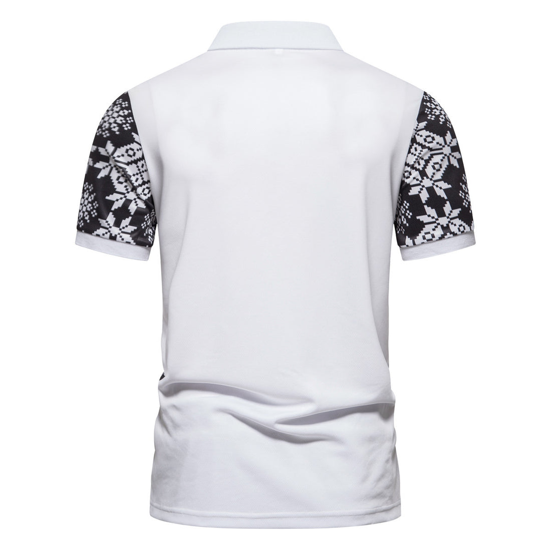Herren Polohemd mit modernem Grafikdesign und atmungsaktiver Funktion – Cavello
