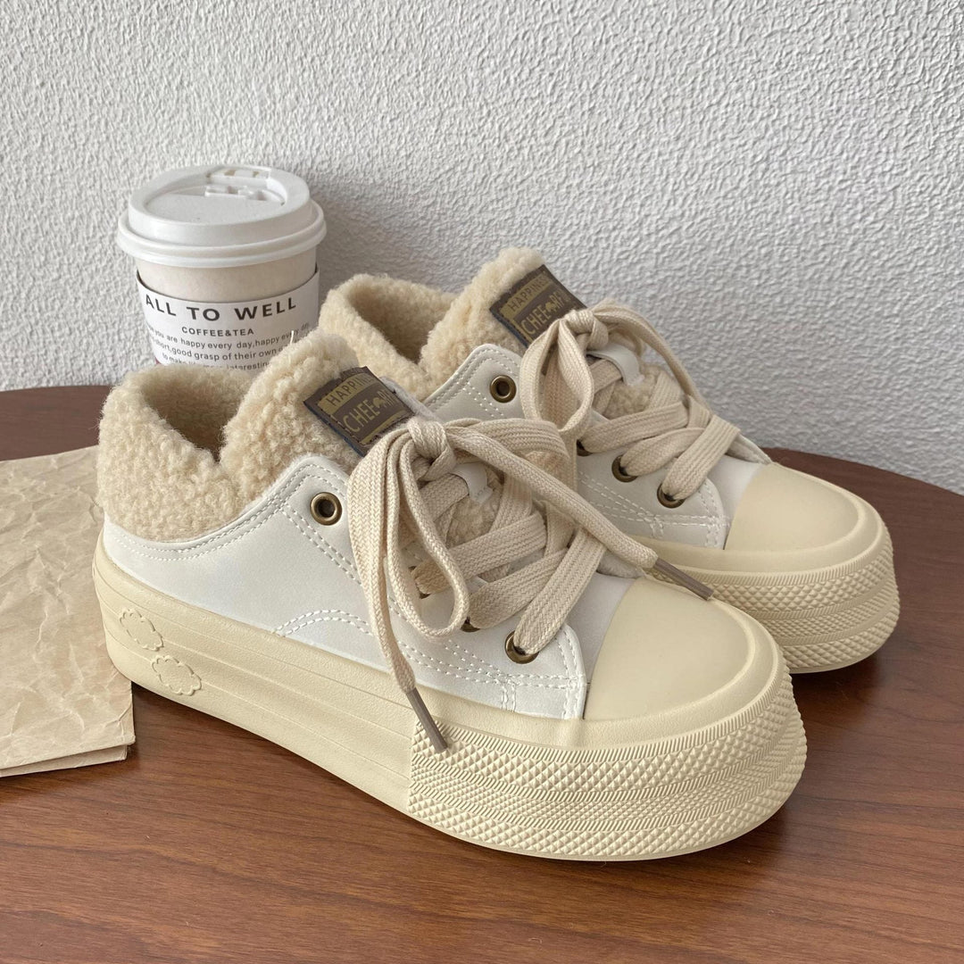 Damen Bequeme Sneakers mit kuscheligem Innenfutter und strapazierfähiger Sohle Echo Archiv