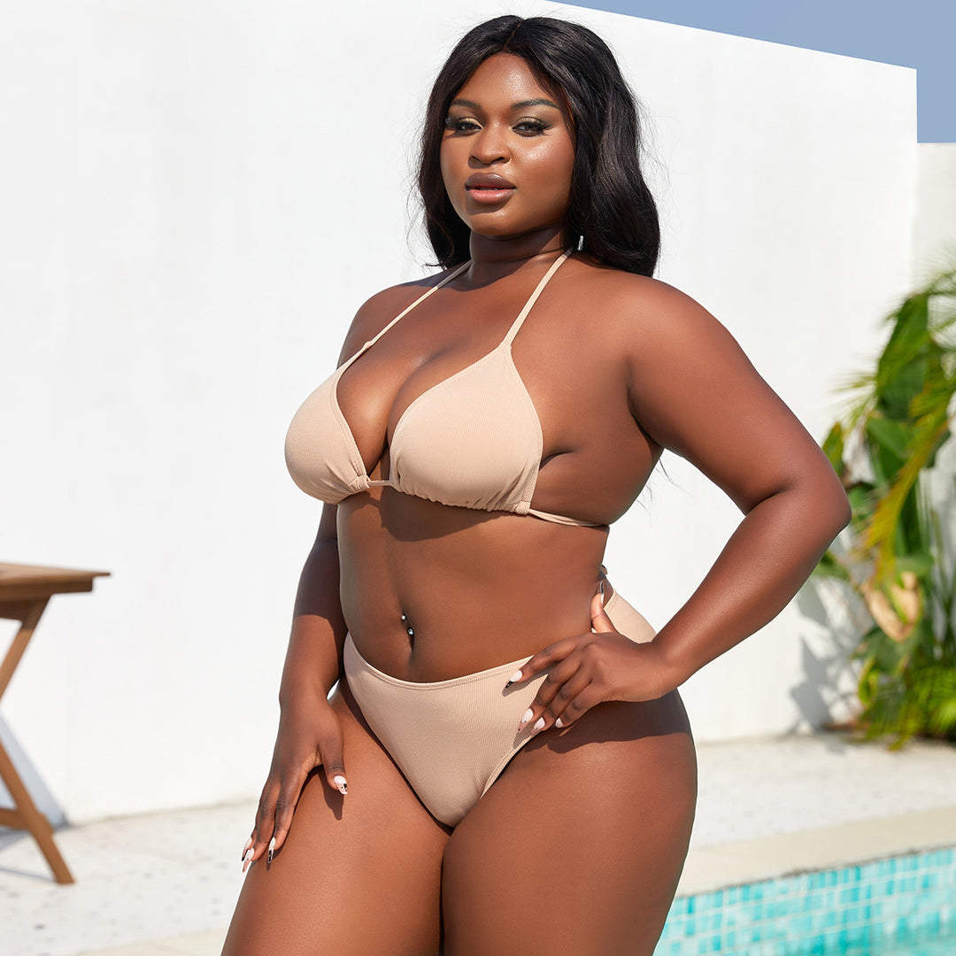 Damen Triangel-Bikini mit Rock Echo Archiv