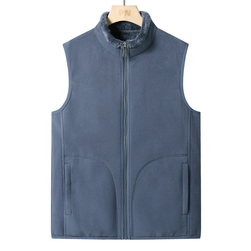 Herren Fleece-Weste Echo Archiv