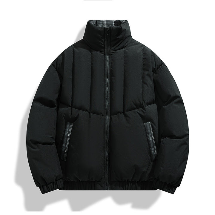 Herren isolierte Steppjacke mit hohen Kragen und praktischen Taschen Echoarchiv