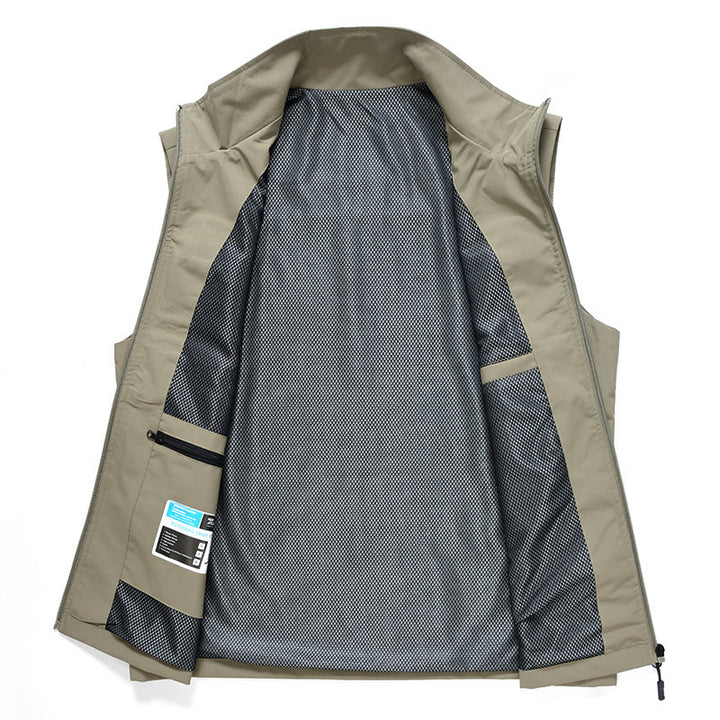 Herren Multifunktionale Outdoor-Weste Echo Archiv 1788322092