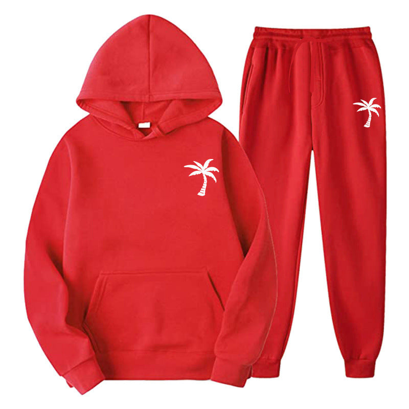 Damen Bequemer Hoodie und Jogginghose Set Echoarchiv