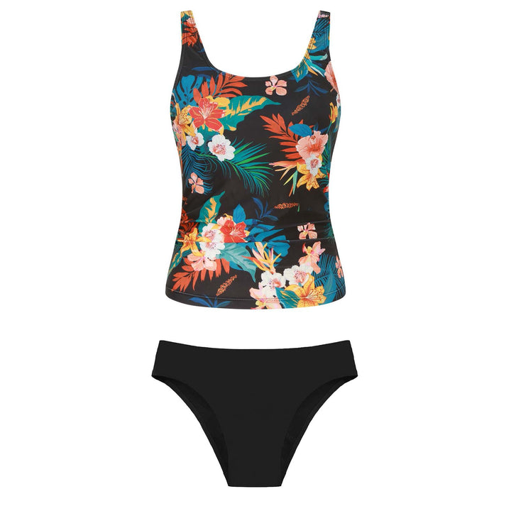 Damen Bikiniset mit floralem Oberteil und klassischem Unterteil Echo Archiv