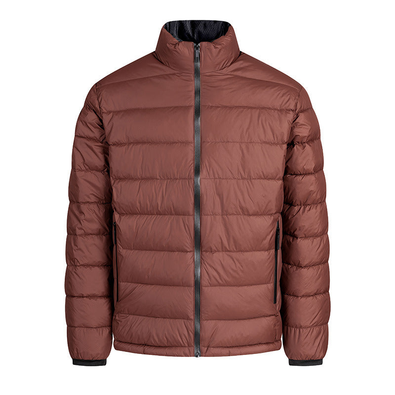 Herren Leichte gesteppte Windjacke Echo Archiv