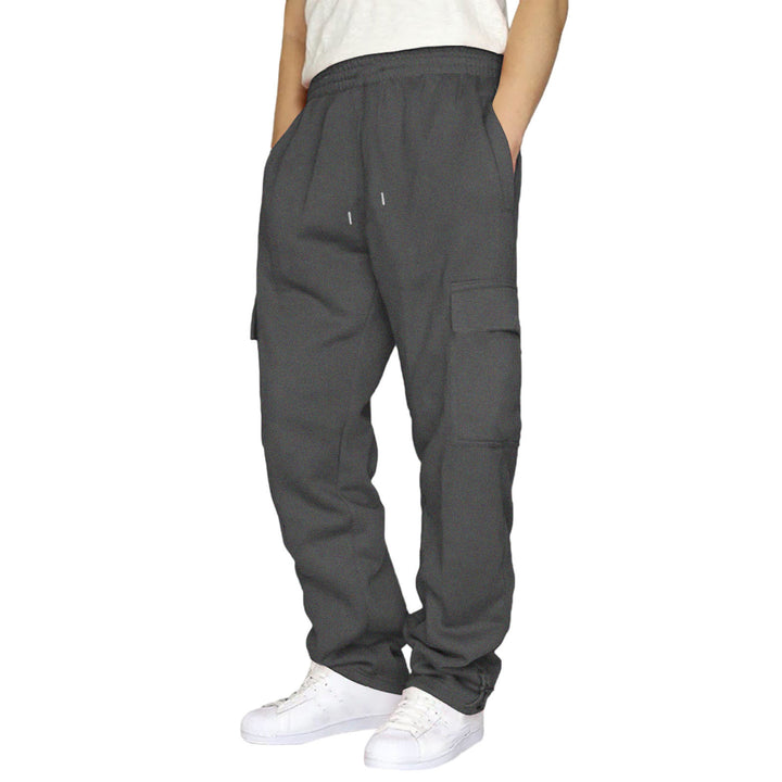 Herren nan Cargo-Jogginghose mit elastischem Bund, Kordelzug und verstellbarem Saum Echo Archiv