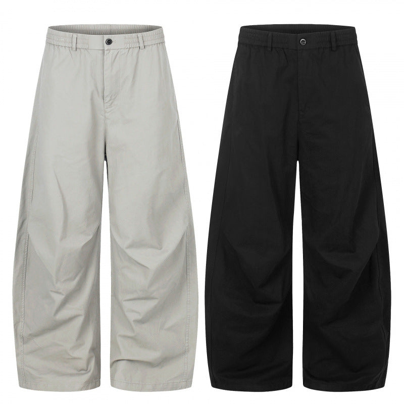 Damen weite Culotte-Hose im Cropped-Look mit elastischem Bund Echo Archiv