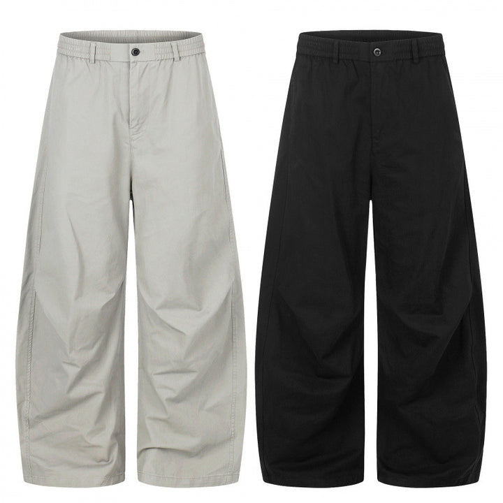 Damen weite Culotte-Hose im Cropped-Look mit elastischem Bund Echo Archiv