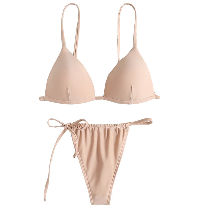 Damen Sexy Triangel-Bikini mit verstellbaren Bändern Echo Archiv