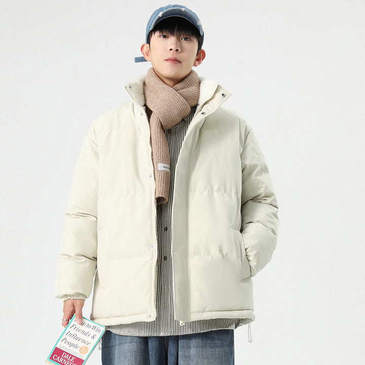 Herren modische Daunenjacke mit Kapuze und Innenfutter Echoarchiv