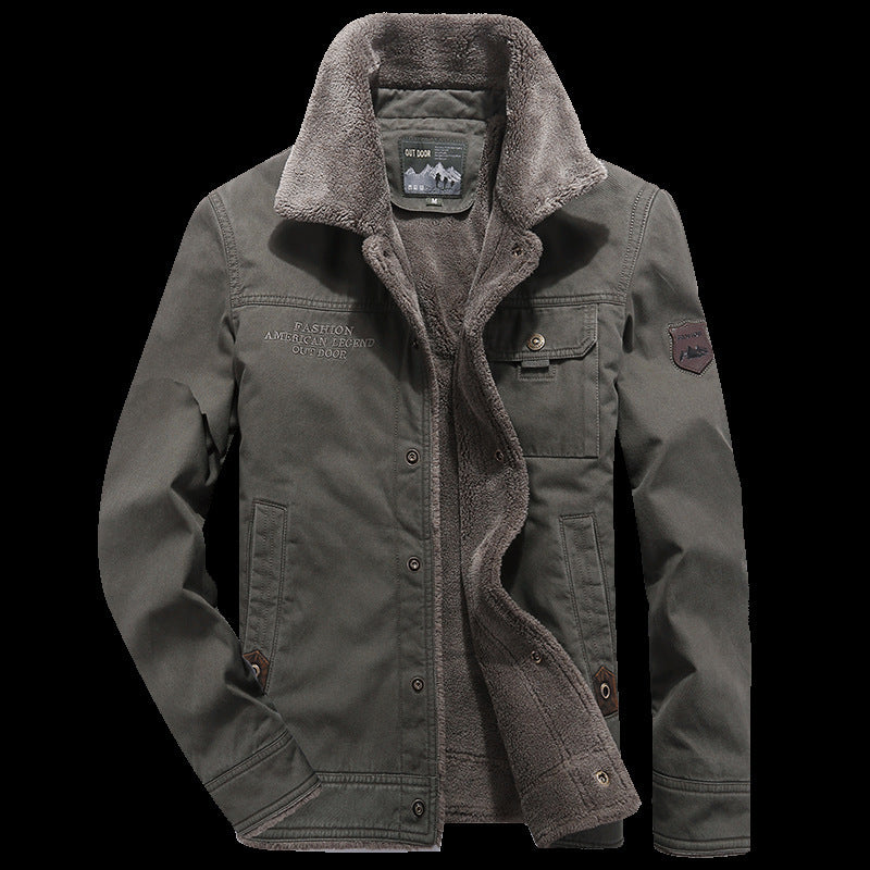 Herren Robuste Outdoor-Jacke mit Fleece-Innenfutter Echo Archiv