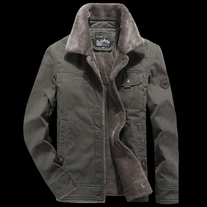 Herren Robuste Outdoor-Jacke mit Fleece-Innenfutter Echo Archiv