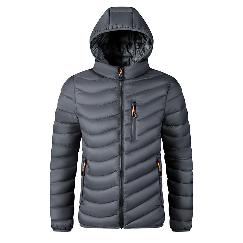 Herren Leichte und wasserabweisende Daunenjacke Echo Archiv