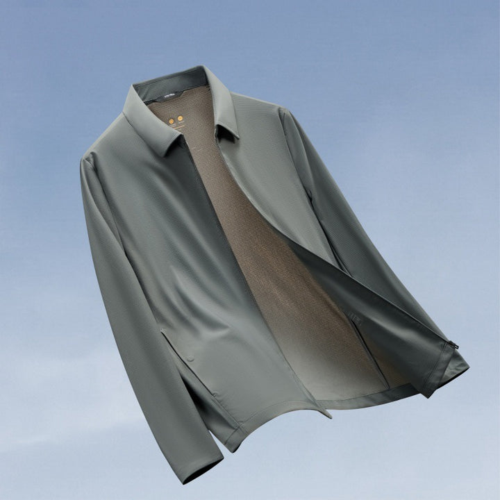 Herren leichte Übergangsjacke im minimalistischen Design Echoarchiv