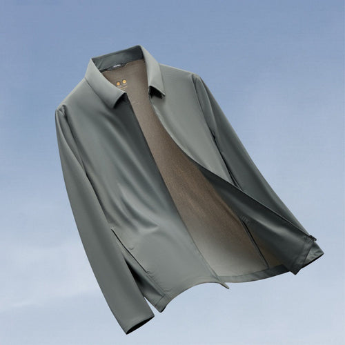 Herren leichte Übergangsjacke im minimalistischen Design Echoarchiv