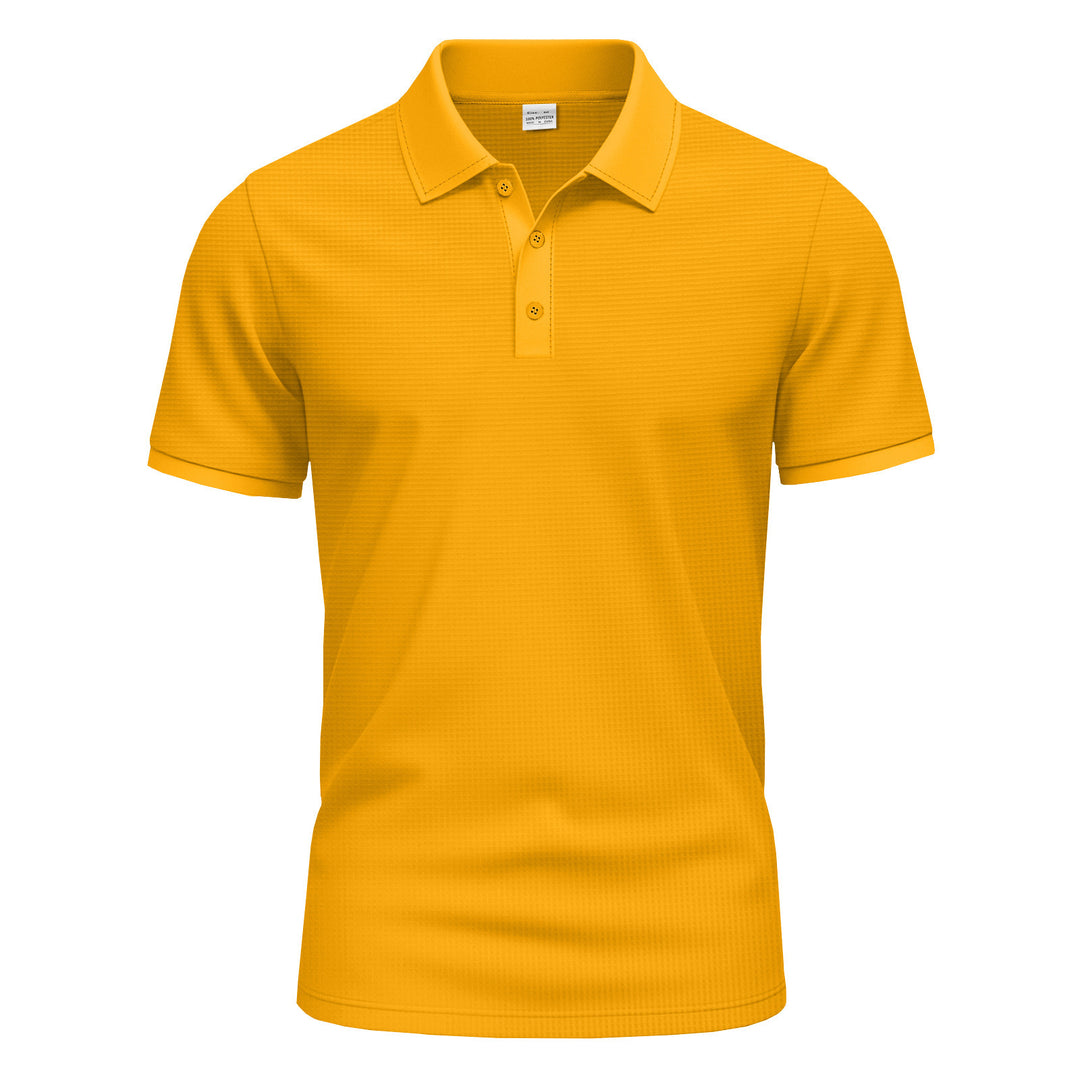 Herren Sportliches Poloshirt mit feuchtigkeitsableitenden Eigenschaften und strukturiertem Design Echoarchiv