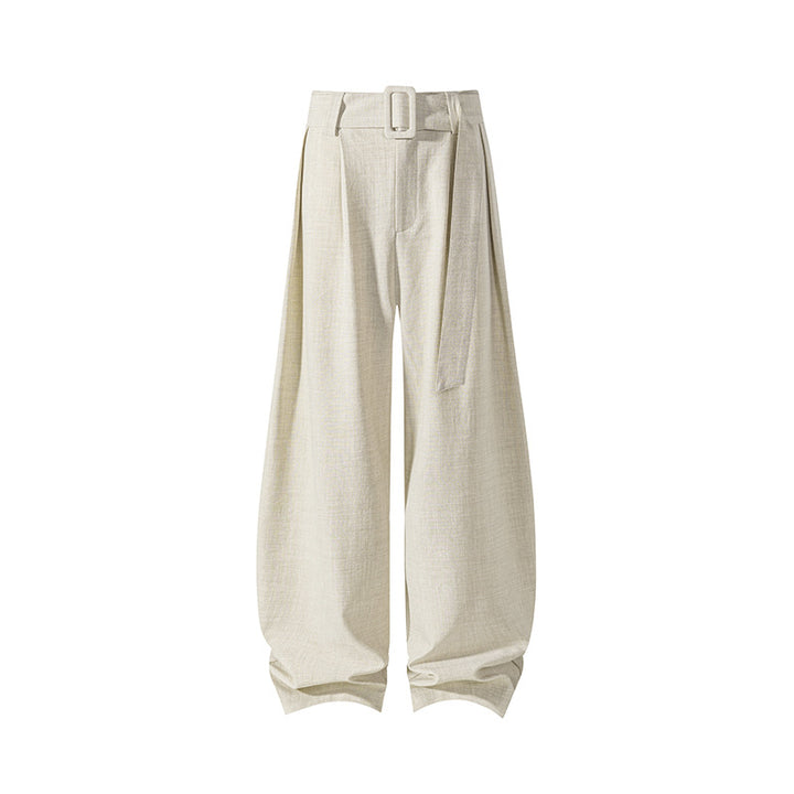 Damen Elegante und lässige weite Stoffhose – Avélisse