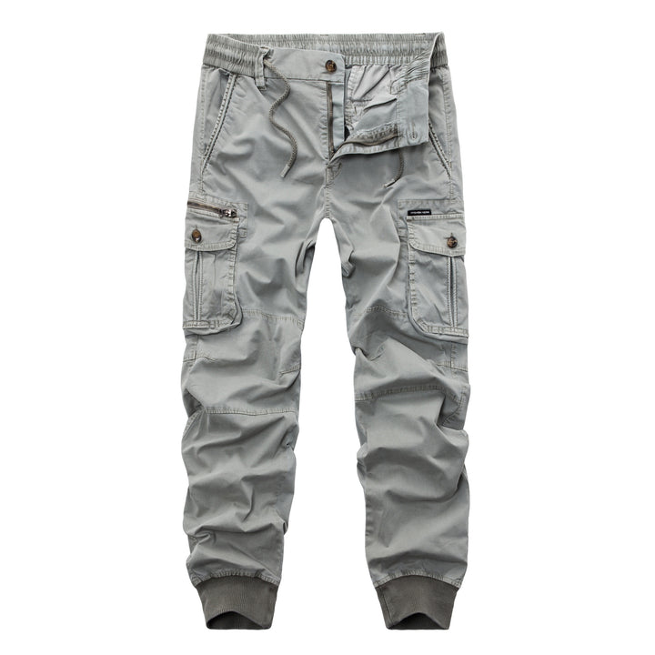 Herren Cargohose mit mehreren praktischen Taschen und elastischem Bund Echoarchiv