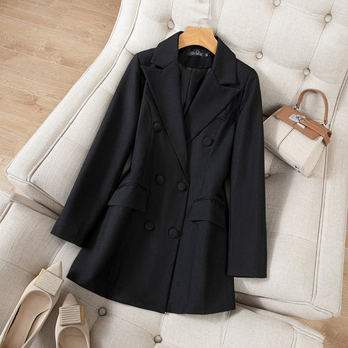 Damen Elegante und stilvolle Doppelreiher Blazer Echo Archiv