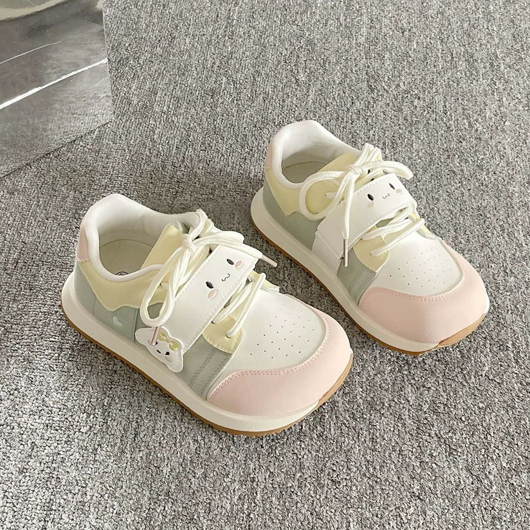 Damen Kindersneaker mit niedlichem Tierdesign und praktischem Klettverschluss Echo Archiv