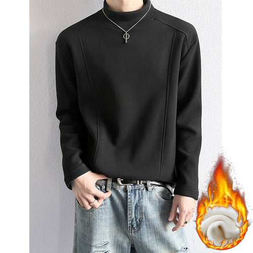 Herren Oversize Stehkragen-Sweatshirt mit Raglanärmeln und dezentem Farbverlauf Echo Archiv