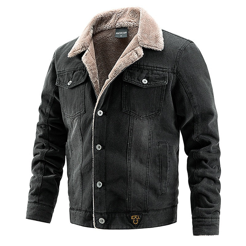 Herren Denim Jacke mit Kuschelfutter Echo Archiv