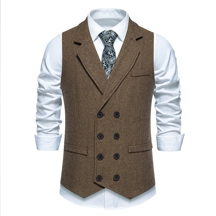 Herren elegante tweed Weste Echoarchiv