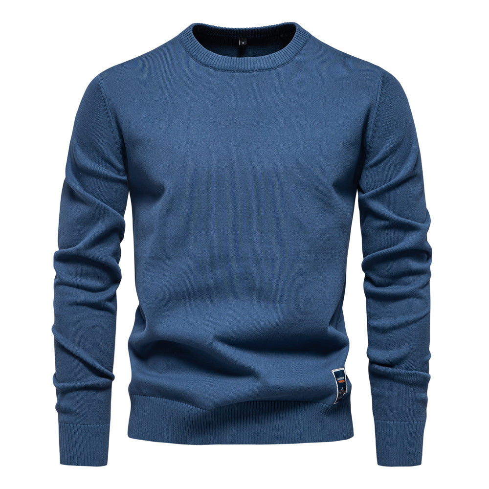 Herren Strickpullover aus hochwertiger Baumwollmischung mit angenehmer Passform Echoarchiv