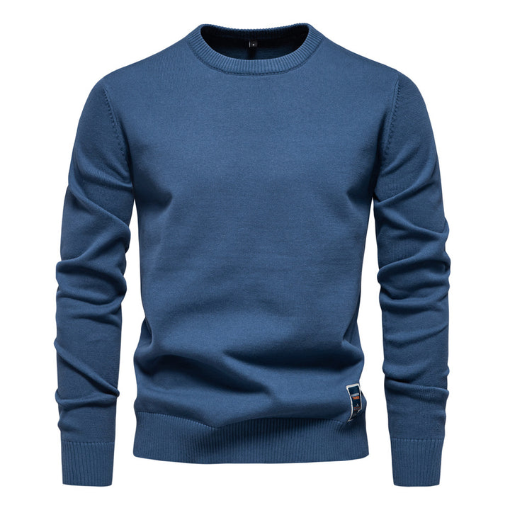 Herren Strickpullover aus hochwertiger Baumwollmischung mit angenehmer Passform Echoarchiv
