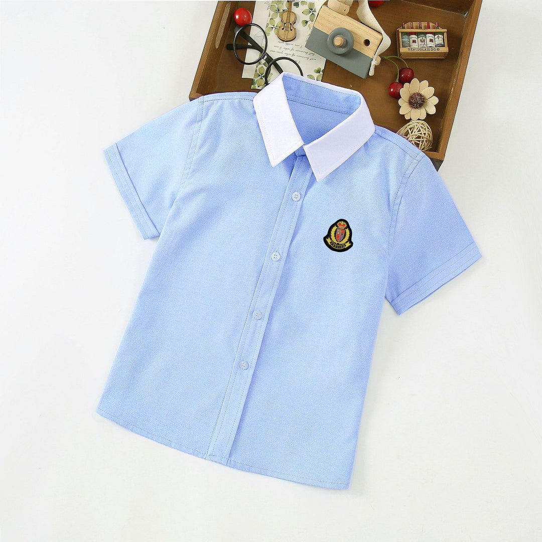 Jungen Elegantes Kurzarmhemd mit Fliege Echo Archiv