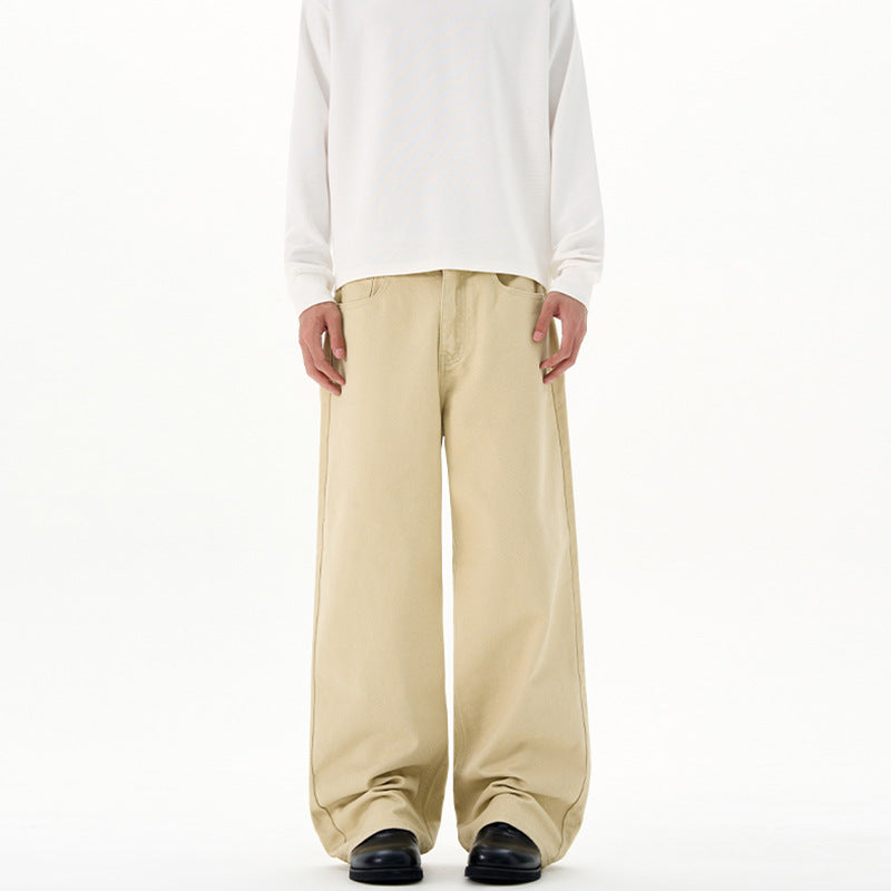 Herren Weitgeschnittene Five‑Pocket‑Denimhose im geraden Palazzoschnitt Echo Archiv