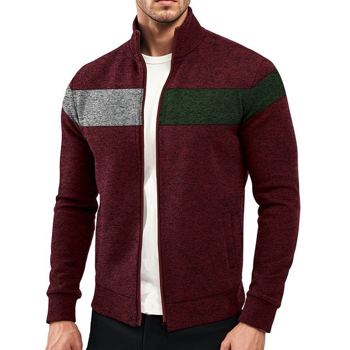 Herren Sportjacke mit modernem Schnitt und funktionalem Reißverschluss Echoarchiv