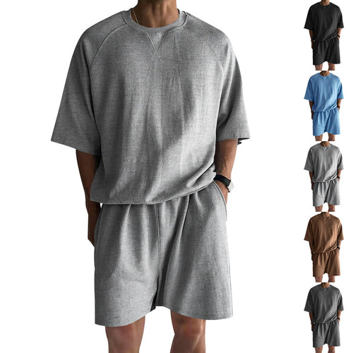 Herren funktionales Freizeit-Set aus atmungsaktivem Material mit bequemer Passform Echoarchiv
