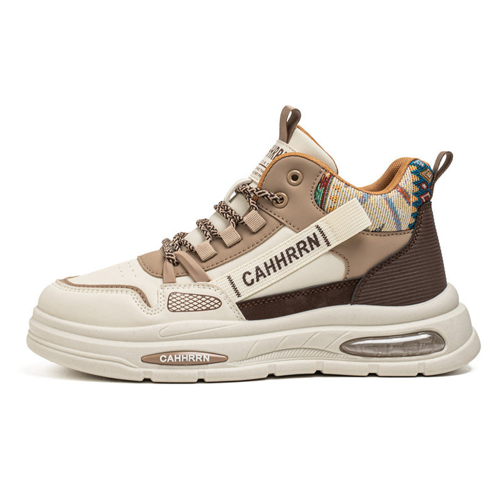 Herren hochgeschnittene Streetstyle-Sneaker mit Luftkapsel-Zwischensohle und tribal-gepolsterter Knöchelmanschette Echo Archiv