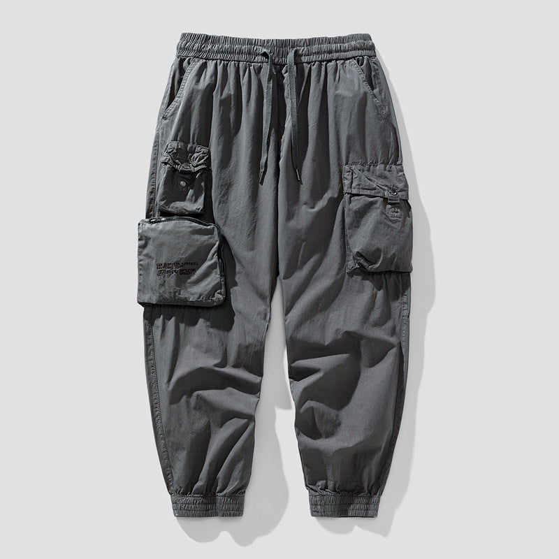 Herren Cargo-Joggerhose mit elastischem Bund, multifunktionalen Cargotaschen und abnehmbarer Packtasche Echo Archiv