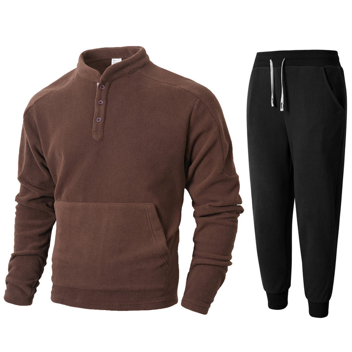 Herren Fleece Freizeitanzug Echoarchiv