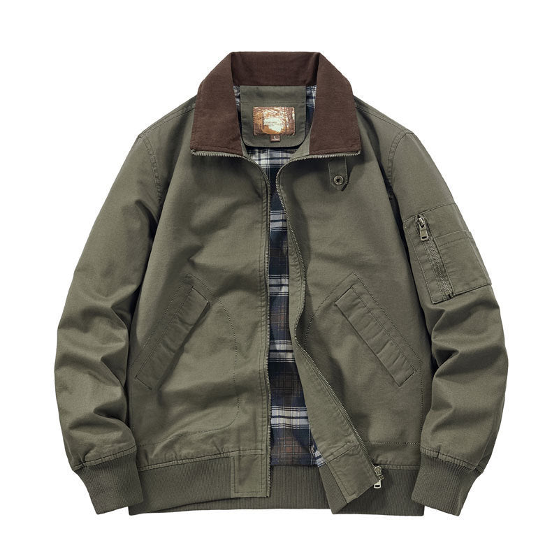 Herren Cordkragen-Fieldjacke Echo Archiv