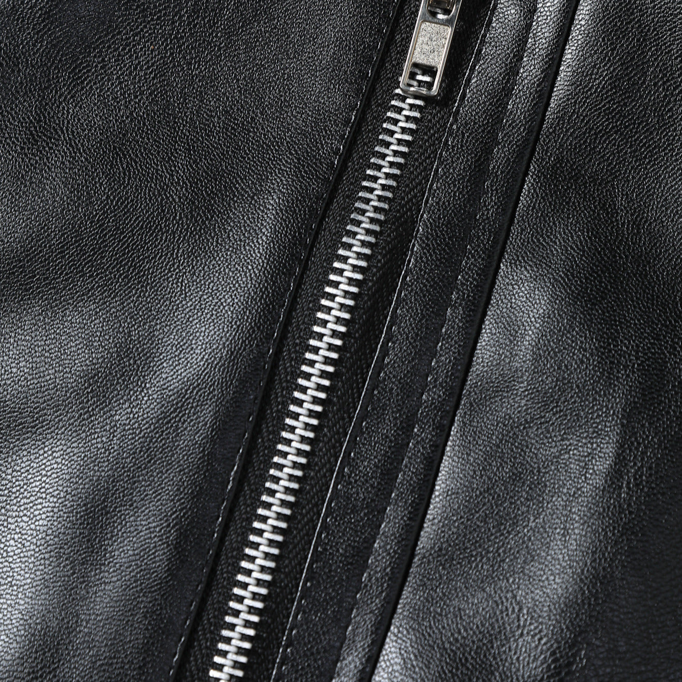 Herren modische Kunstlederjacke mit abnehmbaren Taschen Echoarchiv