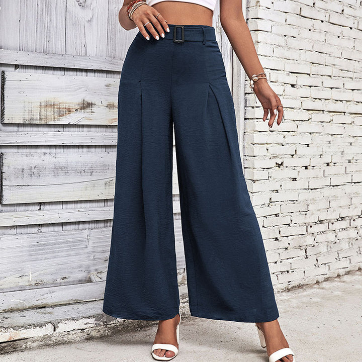 Damen Weitgeschnittene Hose mit Taillenkordel Echo Archiv