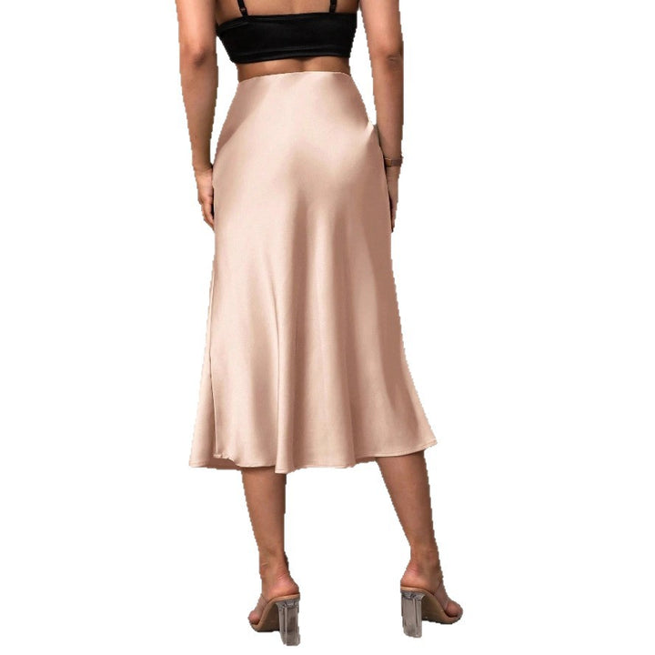 Damen Satinrock mit elegantem, schwingendem Schnitt Echo Archiv