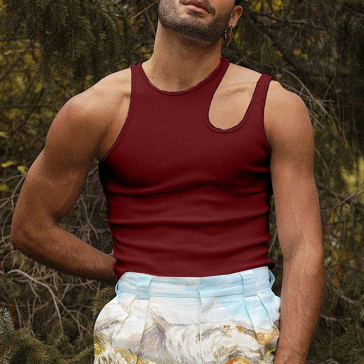 Herren ärmelloses Sporttop mit modernem Design Echoarchiv