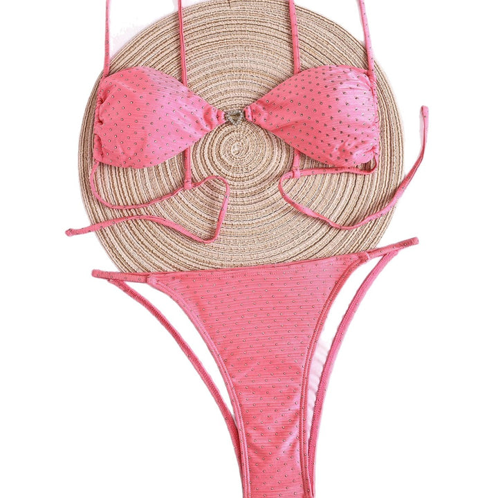 Damen Triangel-Bikini mit funkelnden Details Echo Archiv