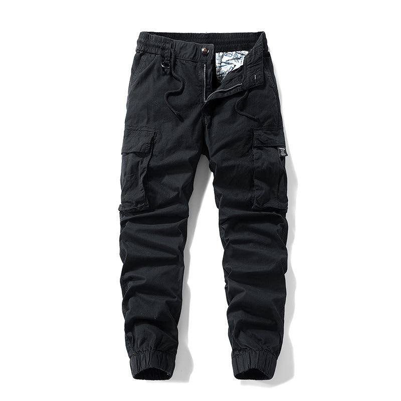 Herren Cargo-Jogger im technischen Utility-Design mit elastischem Tunnelzugbund und Mehrfachtaschen Echo Archiv