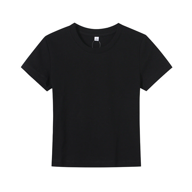 Damen Basic T-Shirt mit Rundhalsausschnitt und atmungsaktivem Material Echo Archiv