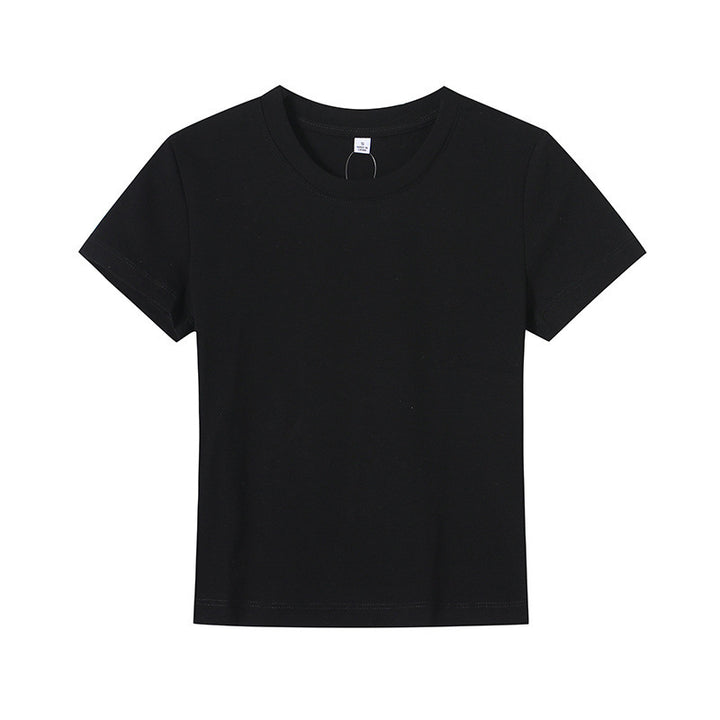 Damen Basic T-Shirt mit Rundhalsausschnitt und atmungsaktivem Material Echo Archiv