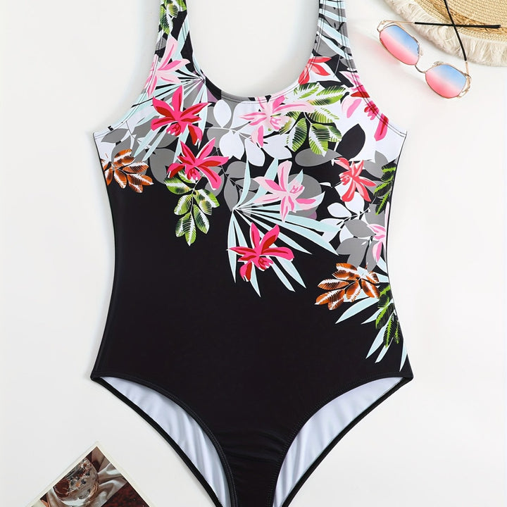 Damen Einteiler mit floralem Muster Echo Archiv